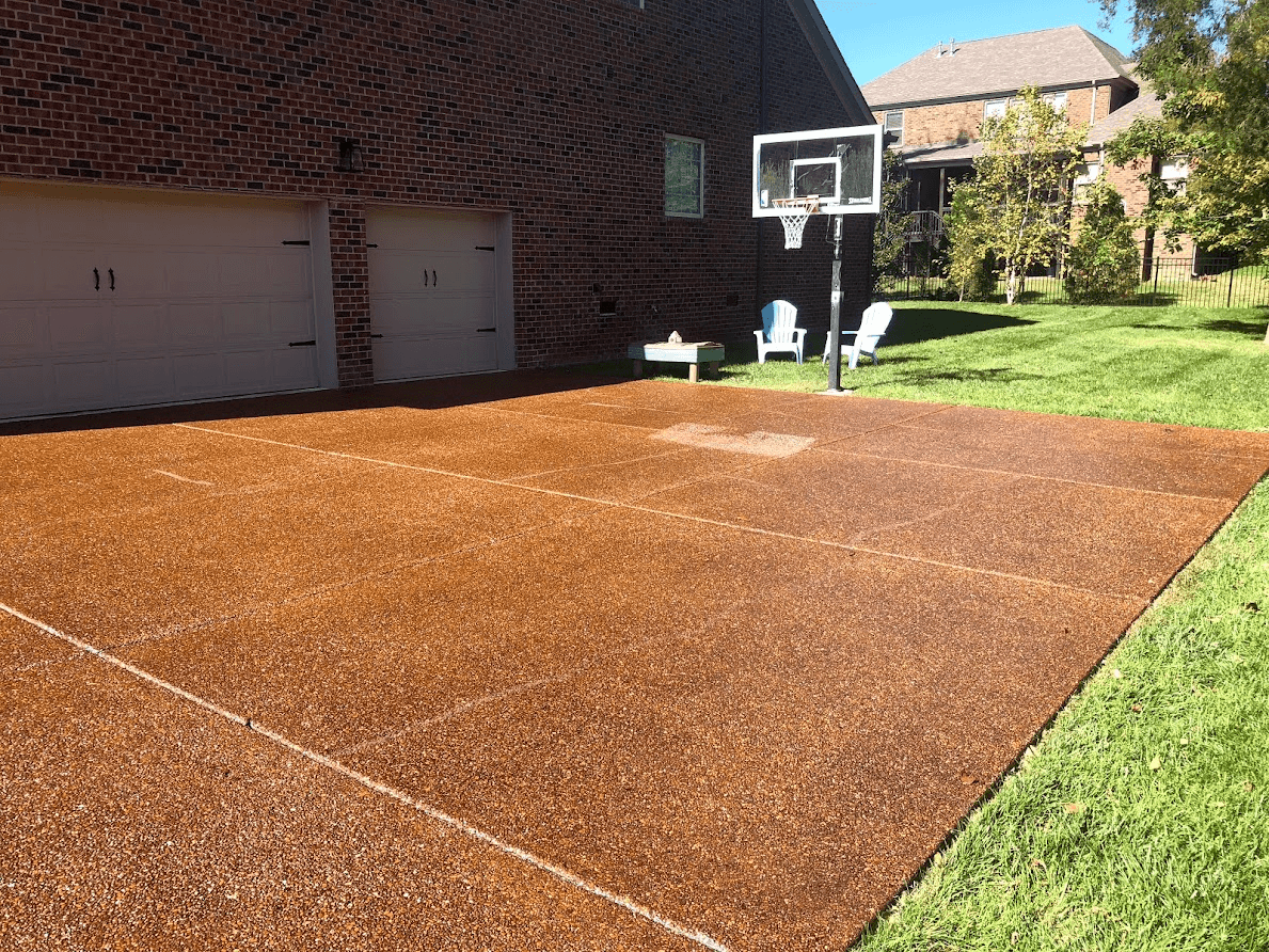 Large sealed aggregate surface — Middle Tennessee